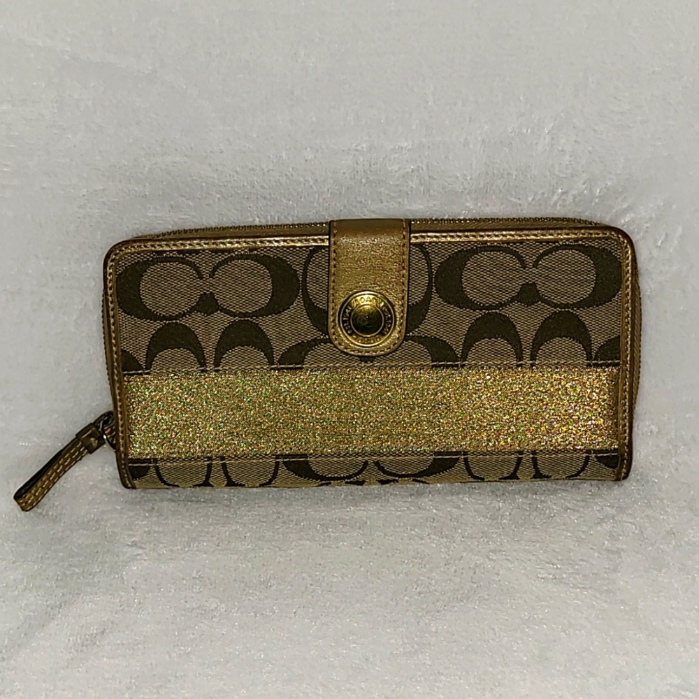 Coach Canvas Wallet